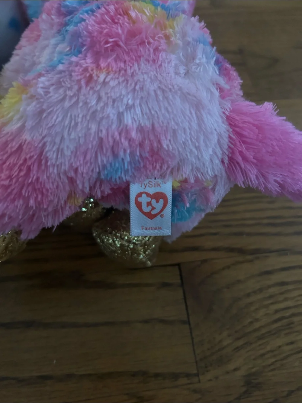 Ty Pastel and Glitter Multicolor Plush Unicorn & Animal Small Pet Toys- 7!